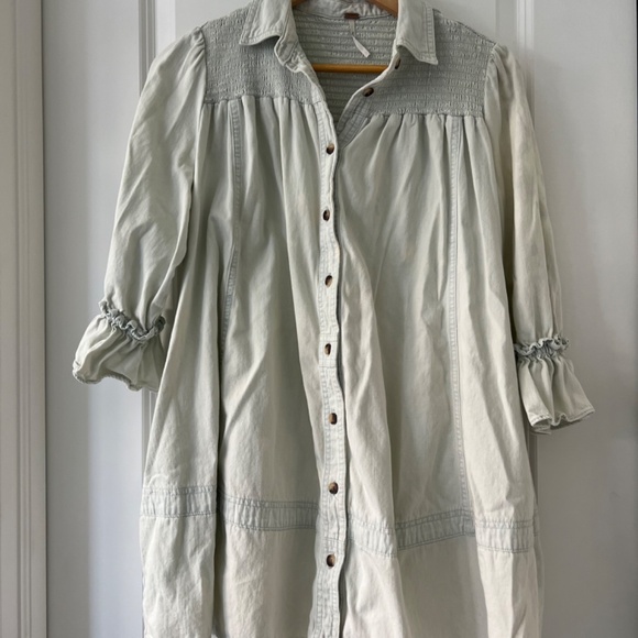 Free People Vanessa Denim Tunic (XS) - Picture 5 of 6